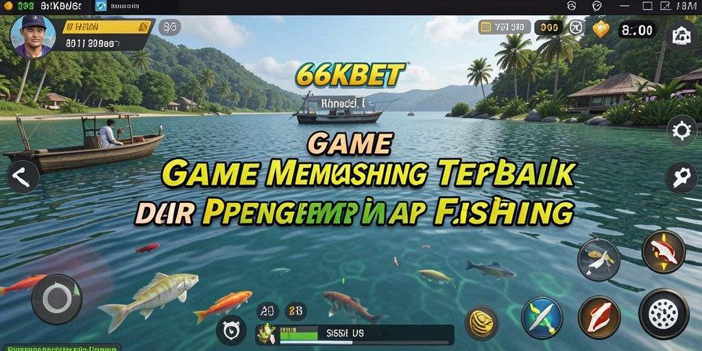 Gameplay seru 66KBET dengan aksi memancing yang mendebarkan.