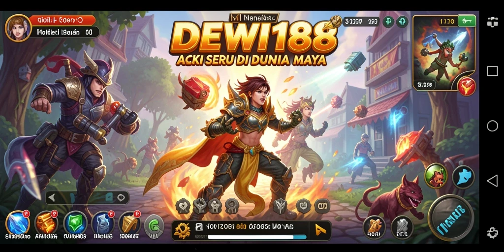 Tampak serunya gameplay DEWI188 penuh aksi.