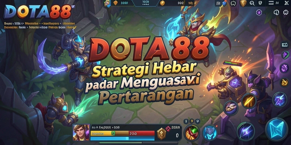 Tampilan gameplay DOTA88 yang seru dan menyenangkan.