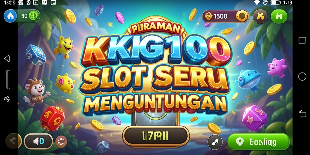 Tampilan gameplay KPK100 yang mendebarkan di dunia Slot.