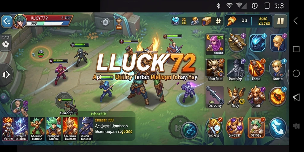 Screenshot utama LUCKY72 menampilkan antarmuka intuitif dan fitur-fitur unggulan.