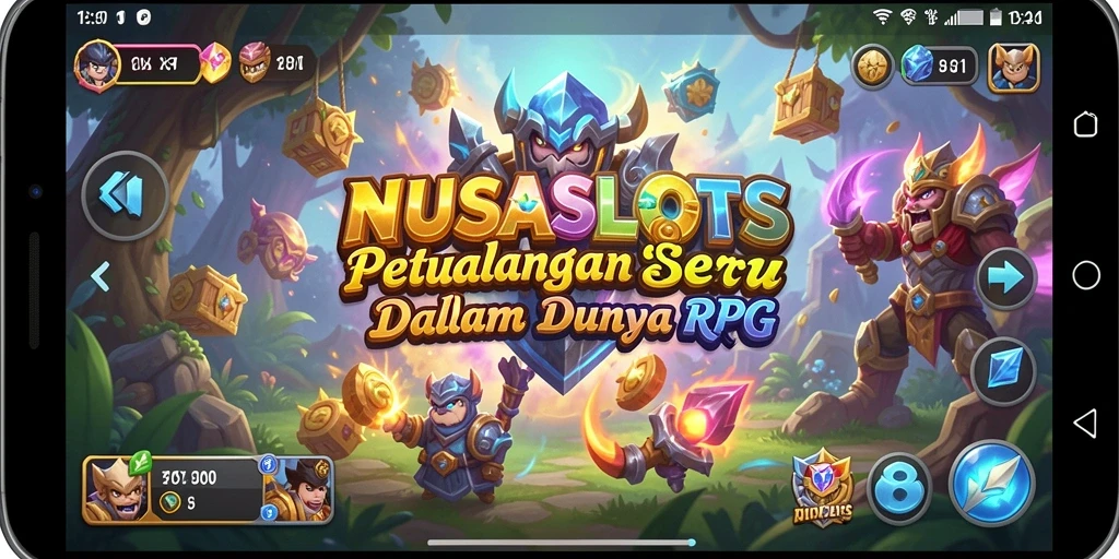 Tampilan gameplay NUSASLOTS yang mendebarkan dan imersif.