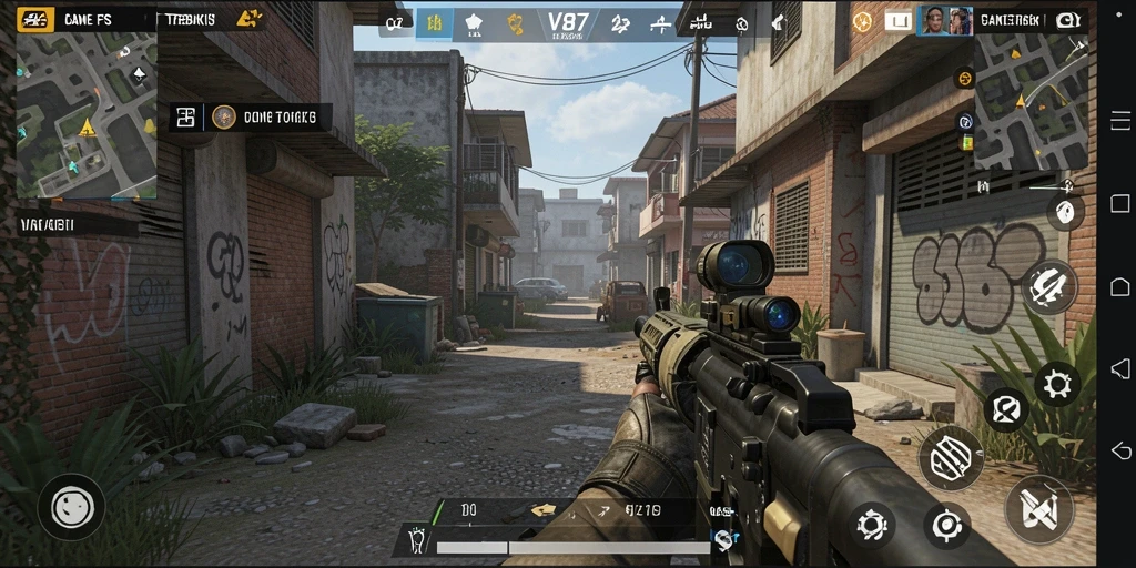 Gameplay intens di <strong>V87</strong> dengan aksi FPS yang mendebarkan.